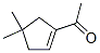 Ethanone, 1-(4,4-dimethyl-1-cyclopenten-1-yl)- (9CI) CAS#: 73011-50-4
