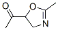 Ethanone, 1-(4,5-dihydro-2-methyl-5-oxazolyl)- (9CI) CAS#: 77219-16-0