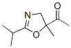 Ethanone, 1-[4,5-dihydro-5-methyl-2-(1-methylethyl)-5-oxazolyl]- (9CI) CAS#: 77219-14-8