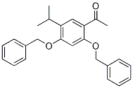 Ethanone, 1-[5-(1-Methylethyl)-2,4-bis(phenylMethoxy)phenyl]- CAS#: 747414-18-2
