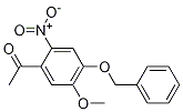 Ethanone, 1-[5-Methoxy-2-nitro-4-(phenylMethoxy)phenyl]- CAS#: 75665-88-2