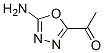 Ethanone, 1-(5-amino-1,3,4-oxadiazol-2-yl)- (9CI) CAS#: 74949-72-7