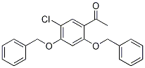 Ethanone, 1-[5-chloro-2,4-bis(phenylMethoxy)phenyl]- CAS#: 705963-54-8