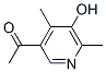 Ethanone, 1-(5-hydroxy-4,6-dimethyl-3-pyridinyl)- (9CI) CAS#: 768303-23-7