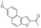 Ethanone, 1-(7-methoxynaphtho(2,1-b)furan-2-yl)- CAS#: 77523-56-9