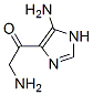 Ethanone, 2-amino-1-(5-amino-1H-imidazol-4-yl)- (9CI) CAS#: 703396-77-4