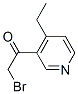 Ethanone, 2-bromo-1-(4-ethyl-3-pyridinyl)- (9CI) CAS#: 757180-99-7