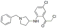 Ethanone,  2-chloro-1-[5-chloro-2-[[1-(phenylmethyl)-3-pyrrolidinyl]amino]phenyl]- CAS#: 752165-83-6