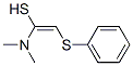Ethenethiol,  1-(dimethylamino)-2-(phenylthio)- CAS#: 705918-32-7
