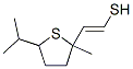 Ethenethiol, 2-[tetrahydro-2-methyl-5-(1-methylethyl)-2-thienyl]- (9CI) CAS#: 767329-96-4