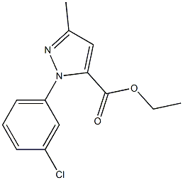 Ethyl 1-(3-chlorophenyl)-3-Methyl-1H-pyrazole-5-carboxylate CAS#: 709654-29-5
