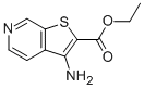 Ethyl 3-aminothieno[2,3-c]pyridine-2-carboxylate CAS#: 78790-83-7