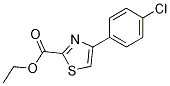 Ethyl 4-(4-chlorophenyl)-1,3-thiazole-2-carboxylate CAS#: 75680-91-0