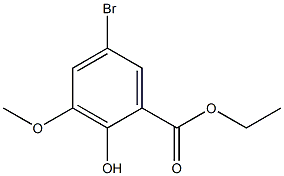Ethyl 5-broMo-2-hydroxy-3-Methoxybenzoate CAS#: 773134-68-2