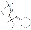 Ethyl(2-cyclohexylidene-1,1-diethylpropyl)(trimethylsilyloxy)borane CAS#: 74810-48-3