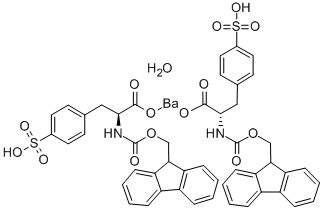 FMOC-O-SULFO-L-TYROSINE BARIUM SALT HYDRATE CAS#: 78553-20-5