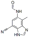 Formamide, N-(7-cyano-4-methyl-1H-benzimidazol-5-yl)- (9CI) CAS#: 745048-52-6