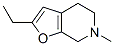 Furo[2,3-c]pyridine, 2-ethyl-4,5,6,7-tetrahydro-6-methyl- (9CI) CAS#: 759422-67-8