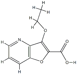 Furo[3,2-b]pyridine-2-carboxylicacid,3-ethoxy-(9CI) CAS#: 747373-18-8