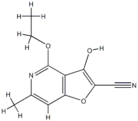 Furo[3,2-c]pyridine-2-carbonitrile,4-ethoxy-3-hydroxy-6-methyl-(9CI) CAS#: 754926-10-8