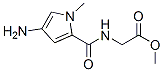 Glycine, N-[(4-amino-1-methyl-1H-pyrrol-2-yl)carbonyl]-, methyl ester (9CI) CAS#: 794529-77-4