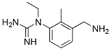 Guanidine, N-[3-(aminomethyl)-2-methylphenyl]-N-ethyl- (9CI) CAS#: 791761-12-1
