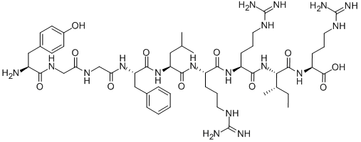 H-TYR-GLY-GLY-PHE-LEU-ARG-ARG-ILE-ARG-OH CAS#: 77259-54-2