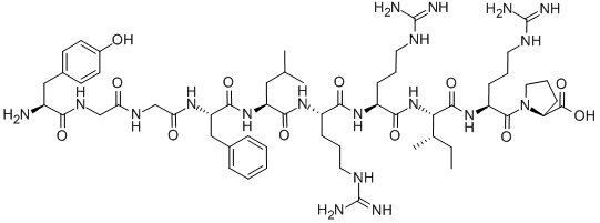 H-TYR-GLY-GLY-PHE-LEU-ARG-ARG-ILE-ARG-PRO-OH CAS#: 79994-24-4