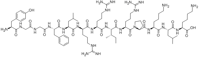H-TYR-GLY-GLY-PHE-LEU-D-ARG-ARG-ILE-ARG-PRO-LYS-LEU-LYS-OH CAS#: 75921-87-8