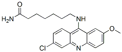 Heptanamide, 7-((6-chloro-2-methoxy-9-acridinyl)amino)- CAS#: 77420-93-0