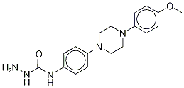 Hydrazine Carboxamide,N-{4-[4(4-methoxyphenyl)-1-pipezinyl]phenyl} CAS#: 74852-89-4