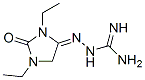 Hydrazinecarboximidamide, 2-(1,3-diethyl-2-oxo-4-imidazolidinylidene)- (9CI) CAS#: 755751-42-9