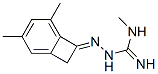 Hydrazinecarboximidamide, 2-(3,5-dimethylbicyclo[4.2.0]octa-1,3,5-trien-7-ylidene)-N-methyl- (9CI) CAS#: 791726-09-5