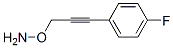 Hydroxylamine, O-[3-(4-fluorophenyl)-2-propynyl]- (9CI) CAS#: 749822-83-1