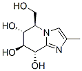 Imidazo[1,2-a]pyridine-6,7,8-triol, 5,6,7,8-tetrahydro-5-(hydroxymethyl)-2-methyl-, (5R,6R,7S,8S)- (9CI) CAS#: 736124-86-0