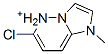 Imidazo[1,2-b]pyridazinium,  6-chloro-1-methyl- CAS#: 781551-34-6