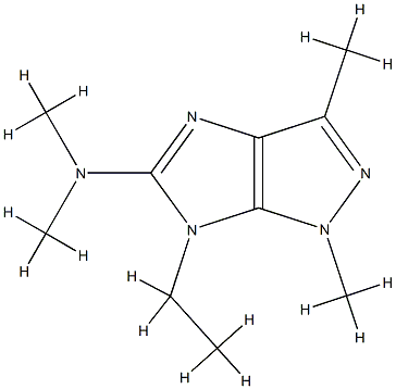 Imidazo[4,5-c]pyrazol-5-amine, 6-ethyl-1,6-dihydro-N,N,1,3-tetramethyl- (9CI) CAS#: 754164-30-2