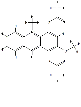 Iodure de diacetoxy-1,4 methoxy-2 methyl-10 acridinium [French] CAS#: 77282-22-5