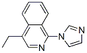 Isoquinoline, 4-ethyl-1-(1H-imidazol-1-yl)- (9CI) CAS#: 744144-75-0