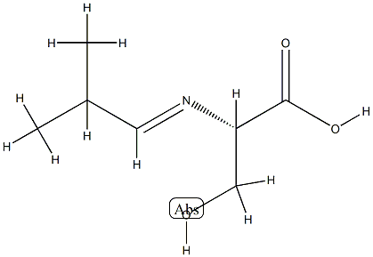 L-Serine, N-(2-methylpropylidene)-, [N(E)]- (9CI) CAS#: 720703-29-7