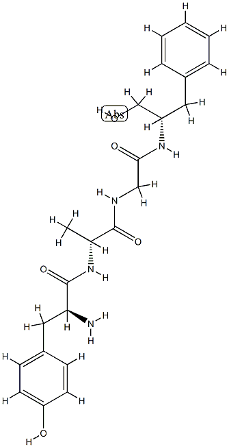 L-Tyr-D-Ala-Gly-[(S)-1-(Hydroxymethyl)-2-phenylethyl]-NH2 CAS#: 74883-64-0