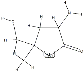 L-erythro-Pentonic acid, 2-amino-2,3-dideoxy-4-C-methyl-, gamma-lactone (9CI) CAS#: 744954-86-7