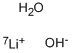 LITHIUM-7 HYDROXIDE MONOHYDRATE CAS#: 76576-68-6