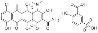MECLOCYCLINE SULFOSALICYLATE SALT CAS#: 73816-42-9