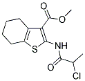 METHYL 2-[(2-CHLOROPROPANOYL)AMINO]-4,5,6,7-TETRAHYDRO-1-BENZOTHIOPHENE-3-CARBOXYLATE CAS#: 731012-07-0