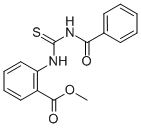 METHYL 2-([(BENZOYLAMINO)CARBOTHIOYL]AMINO)BENZENECARBOXYLATE CAS#: 77711-35-4