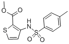 METHYL 3-([(4-METHYLPHENYL)SULFONYL]AMINO)-2-THIOPHENECARBOXYLATE CAS#: 79128-72-6
