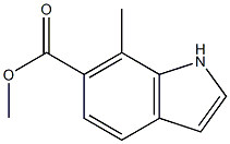 METHYL 7-METHYL-1H-INDOLE-6-CARBOXYLATE CAS#: 733035-34-2