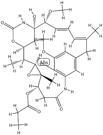 Maytansine, 2-de(acetylmethylamino)-22-demethyl- CAS#: 77353-68-5