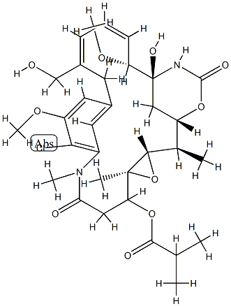 Maytansine, 2-de(acetylmethylamino)-30-hydroxy-2-methyl- CAS#: 78619-38-2